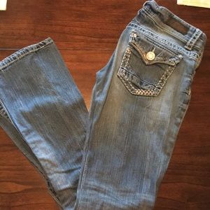 Daytrip light wash flair jeans
